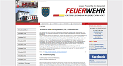 Desktop Screenshot of ff-rudersdorf.at