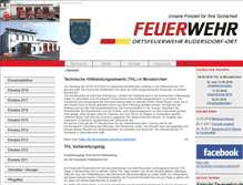 Tablet Screenshot of ff-rudersdorf.at